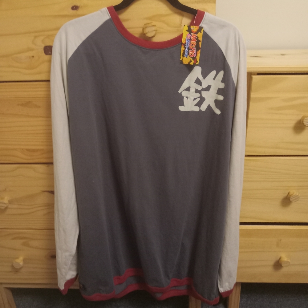 NWT Naruto long sleeve top